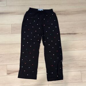 Hill House Kids Pajama Bottoms with Multicolor Dots